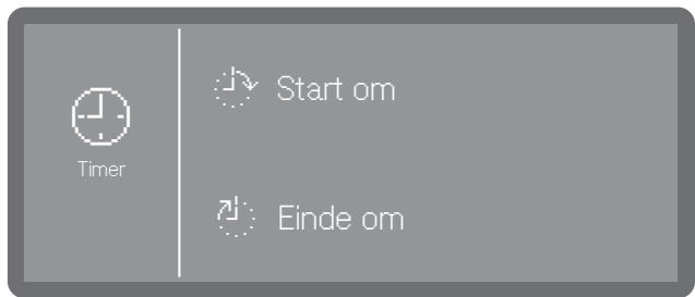 MIELE PFD401LW - Programma via de timer starten - 2
