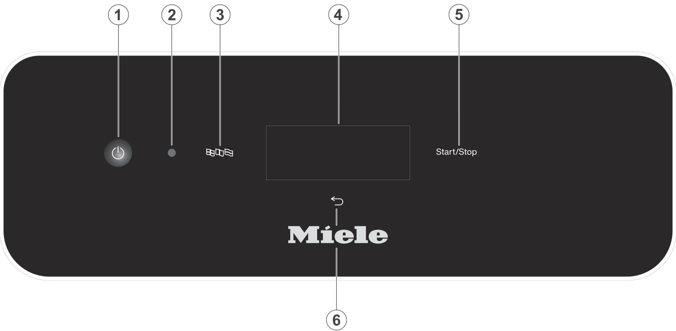 MIELE PFD401LW - Koneen osat - 2