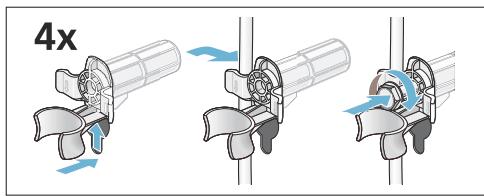 SIEMENS WMM14N2XOFF - Installation des sécurités de transport : - 2