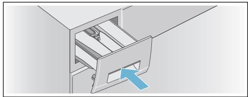 SIEMENS WMM14N2XOFF - Rentrez entiement le bac a produits. - 1