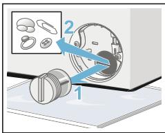 SIEMENS WMM14N2XOFF - Une fois que l'eau a refroidi : - 4