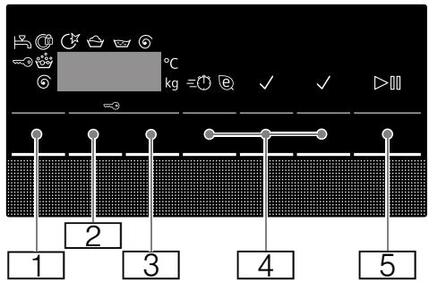 SIEMENS WMM14N2XOFF - Bandeau d'affichage - 1