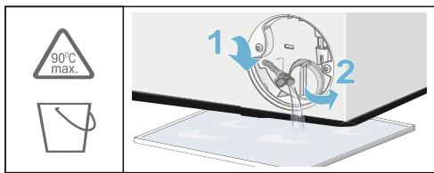 SIEMENS WMM14N2XOFF - Une fois que l'eau a refroidi : - 3