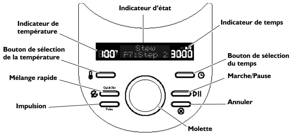 RITCHENAID DARTY COOK PROCESS POcopic - Panneau de commande - 1