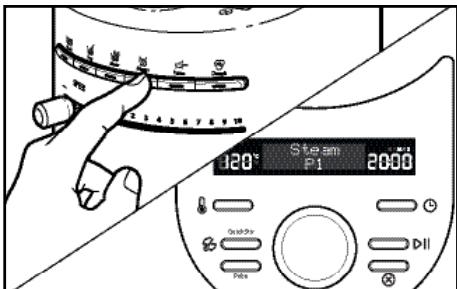 RITCHENAID DARTY COOK PROCESS POcopic - Utilisation du panier-vapeur interne rond - 6