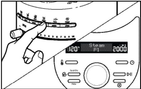 RITCHENAID DARTY COOK PROCESS POcopic - Utilisation des paniers-vapeur supérieur et/ou inférieur - 6