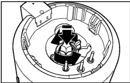 RITCHENAID DARTY COOK PROCESS POcopic - Retrait/Installation de l'arbre de commande - 1