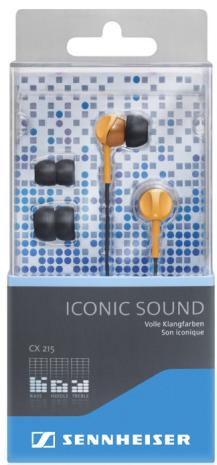 SENNHEISER CASWM CX215 ORANGE - Universal - 2