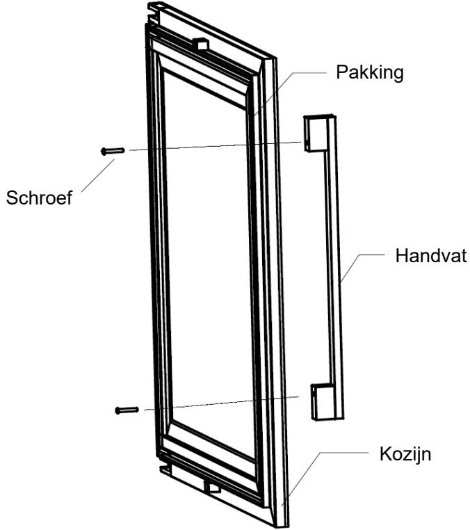 AVINTAGE AVINTAGECAVE_A_VINAVI60CDZ - Montage van de handgreep - 1