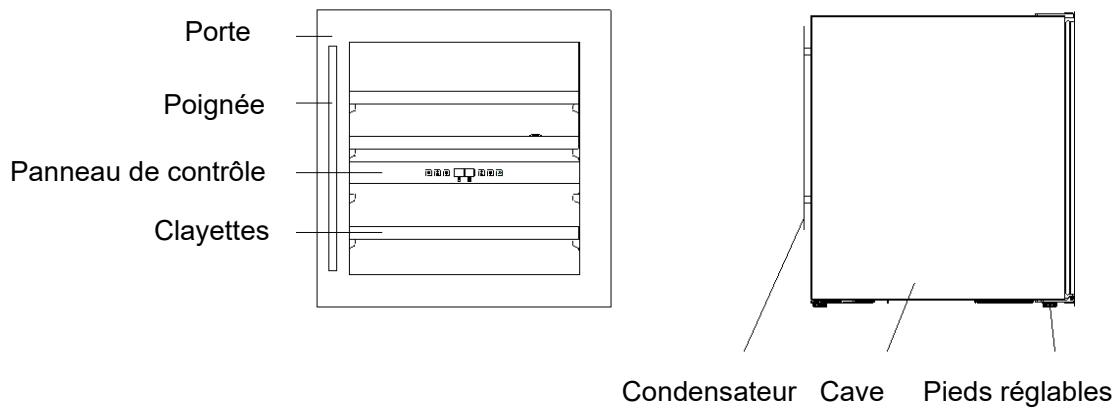 AVINTAGE AVINTAGECAVE_A_VINAVI60CDZ - 2.DESCRIPTION DE L'APPAREIL - 1