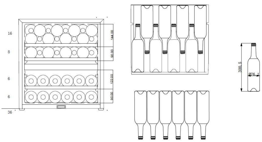 AVINTAGE AVINTAGECAVE_A_VINAVI60CDZ - Capacidad annunciada - 1