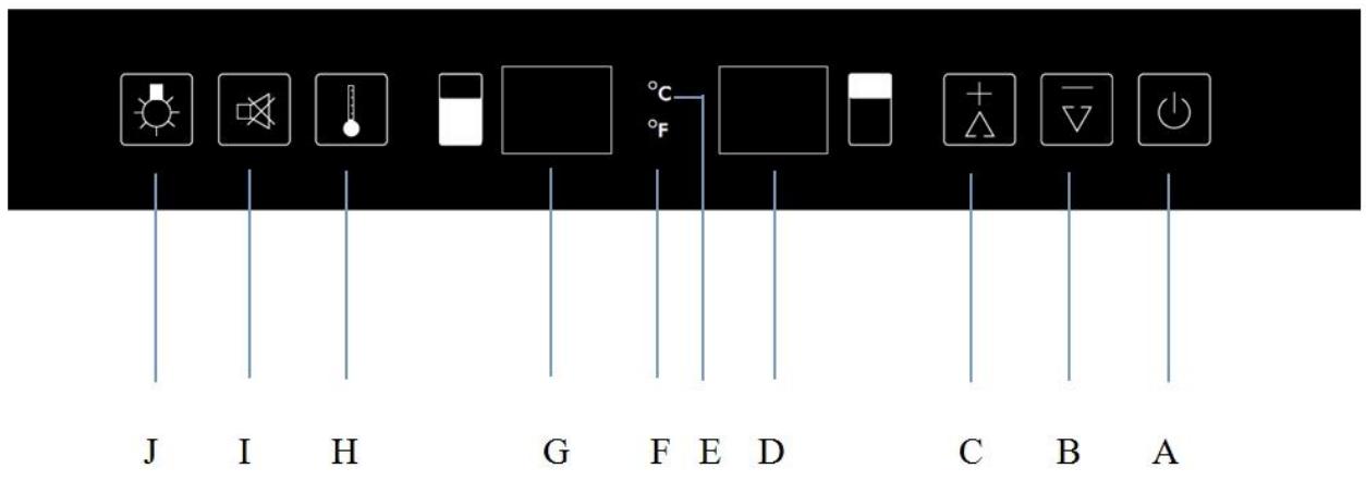 AVINTAGE AVINTAGECAVE_A_VINAVI60CDZ - Regolazione della temperatura - 1
