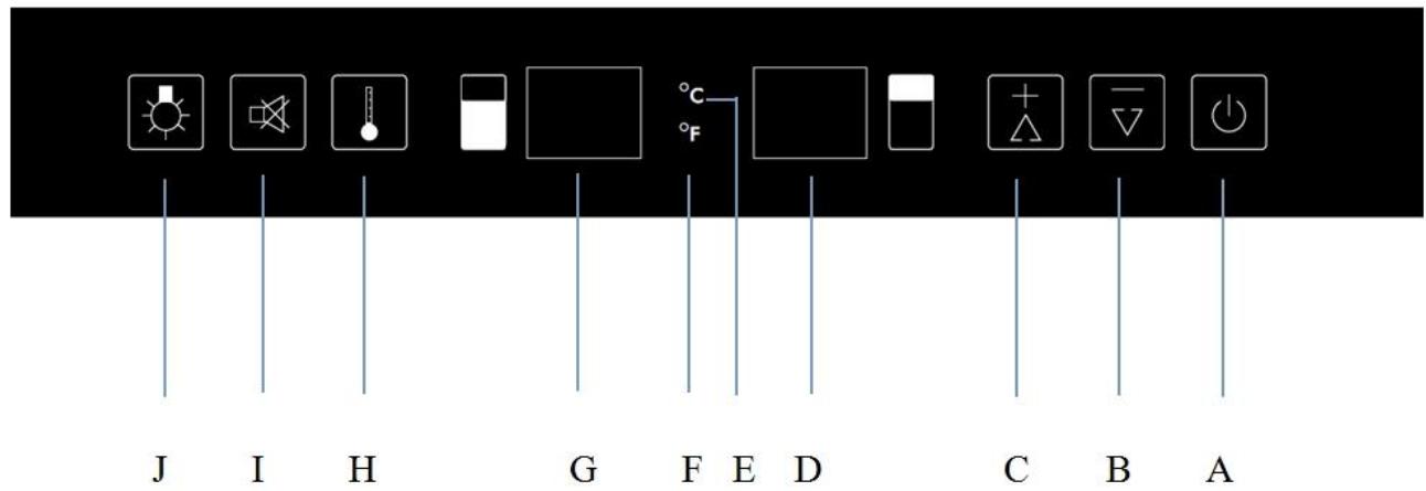 AVINTAGE AVINTAGECAVE_A_VINAVI60CDZ - Temperature setting - 1