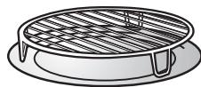 KITCHENAID KMCM3810 - PLATEAU TOURNANT EN VERRE UTILISEZ LE PLATEAU TOURNANT EN VERRE pour tous les types de cuisson. Il permet de recupérer - 2