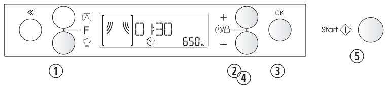 KITCHENAID KMCM3810 - Cuisson et réchauffage avec la fonction micro-ondes - 1