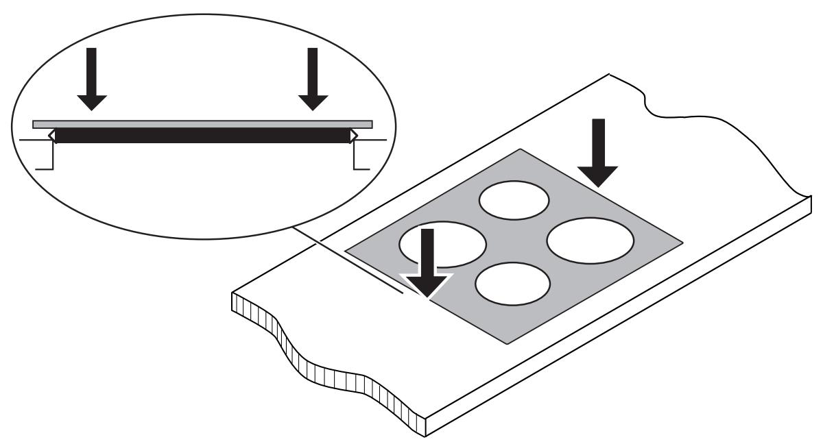 FAURE CVI 302 N NOIR - Application du joint - 4