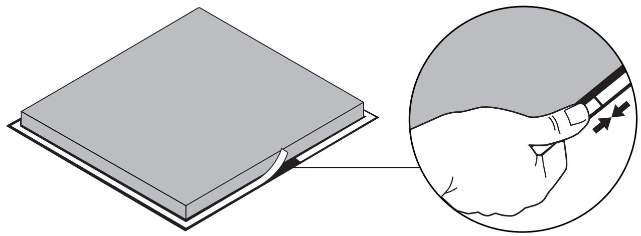 FAURE CVI 302 N NOIR - Application du joint - 5
