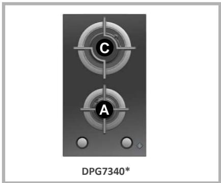 DARTY DPG7340B - TABLE DE CUISSON - 2