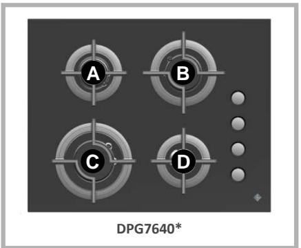 DARTY DPG7340B - TABLE DE CUISSON - 4