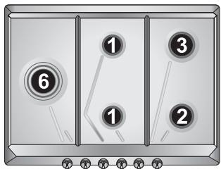 SMEG SR876PGH5 - Réglage du minimum pour gaz butane-propane - 5