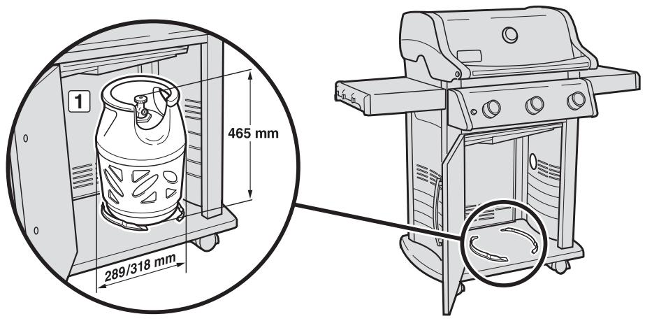 WEBER SPiRiT PREMIUM E210/2013 - CONDITIONS REQUIRES POUR UNE INSTALLATION DANS LE MEUBLE - 1
