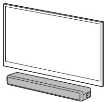 SONY HT-SF200 - Fixation de l'enceinte-barre au mur - 1