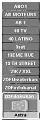 NOKIA 150 - Liste de canaux sous forme d'icones - 3