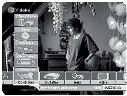 NOKIA 150 - Dossiers « Contrôles » et « Installer » - 1