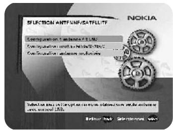 NOKIA 150 - Sélection antenna/satellite - 1