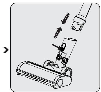 BEKO ASPIRATEUR-BALAIVRT84225VI - Installation du corps et de la Brosse - 2