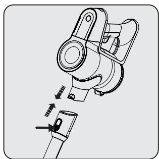BEKO ASPIRATEUR-BALAIVRT84225VI - Installation du corps et de la Brosse - 1