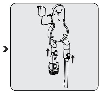 BEKO ASPIRATEUR-BALAIVRT84225VI - Installazione del corpo e della spazzola - 3