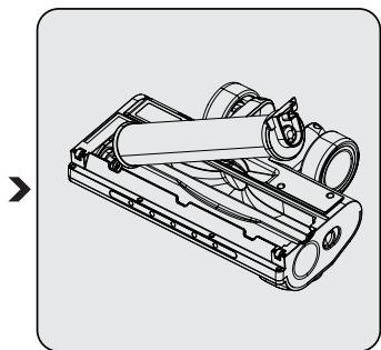 BEKO ASPIRATEUR-BALAIVRT84225VI - Curățarea periei - 4