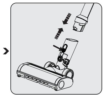 BEKO ASPIRATEUR-BALAIVRT84225VI - Installazione del corpo e della spazzola - 2
