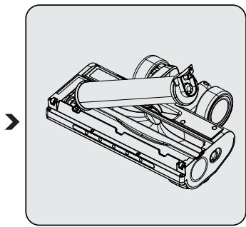 BEKO ASPIRATEUR-BALAIVRT84225VI - Nettoyage de la brosse - 3