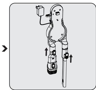 BEKO ASPIRATEUR-BALAIVRT84225VI - Instalarea corpului.si periei - 3