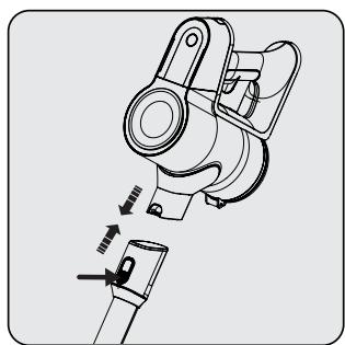 BEKO ASPIRATEUR-BALAIVRT84225VI - Installation of the body and the brush - 1