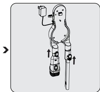 BEKO ASPIRATEUR-BALAIVRT84225VI - Installation du corps et de la Brosse - 3