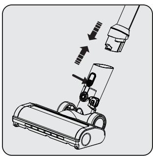 BEKO ASPIRATEUR-BALAIVRT84225VI - Instalarea corpului.si periei - 2
