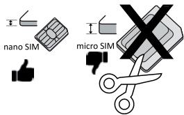 MAROUE DORO803516G0BLEU - Insérez la carte SIM (non incluse) - 2