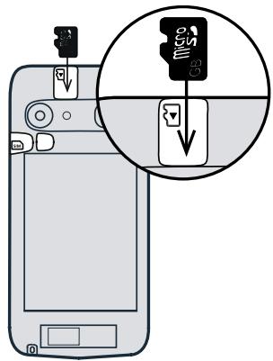 MAROUE DORO803516G0BLEU - Insérez la carte mémoire (en option et non incluse) - 1