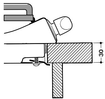 ARISTON PF 604 IX INOX - Installation des tables à encastrer - 4