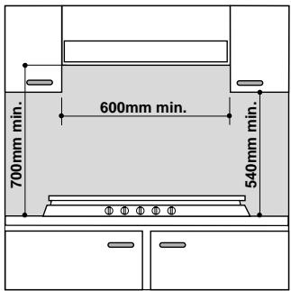 ARISTON PF 604 IX INOX - Installation des tables à encastrer - 1