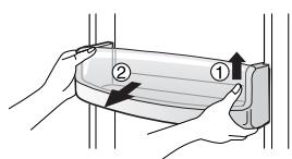 LG-GOLDSTAR GWL2278XTQAC - Panier de porte et support - 1