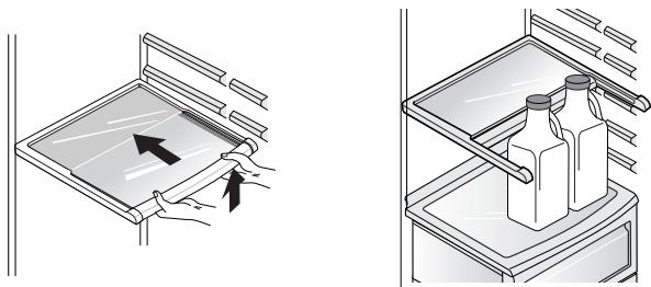 LG-GOLDSTAR GWL2278XTQAC - Etagèresr (sur certains modèles uniquement) - 1