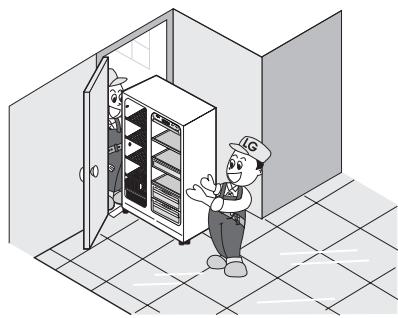 LG-GOLDSTAR GWL2278XTQAC - Faites passer le réfrigérateur - 1