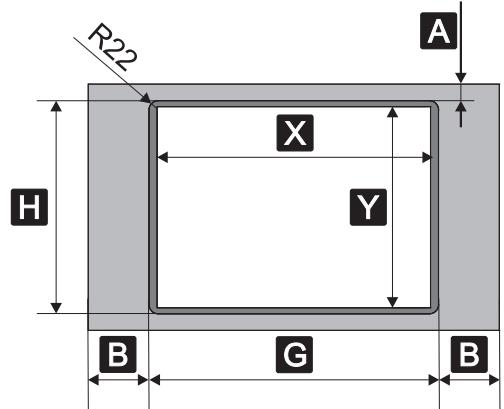 SMEG SI933D - Dimensions encastrement plans de cuisson au ras - 2