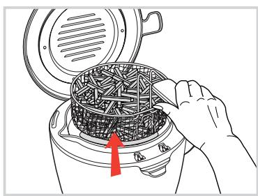 SEB FA 7003.00 - Retirez les aliments - 4