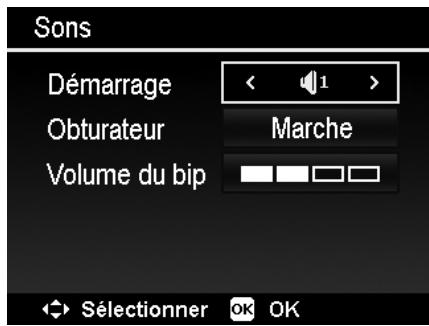 HITACHI HBC 1600E BLACK - Réglages des sons - 1