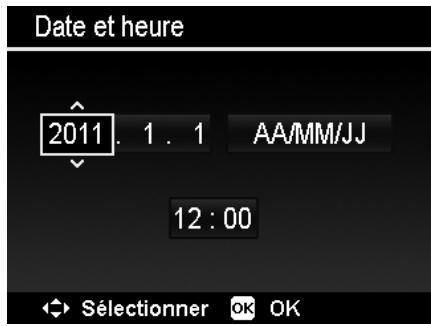 HITACHI HBC 1600E BLACK - Réglage de la date et de l'heure - 1